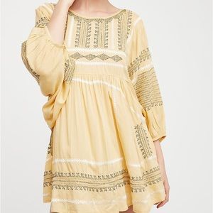 Free People Embroidered Tunic